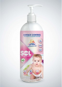 SolClean Eco Friendly Baby CareSurface Protect Packaging Design