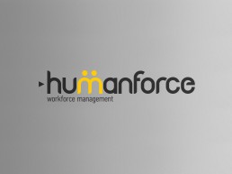 Humanforce Workforce Management Logo Design