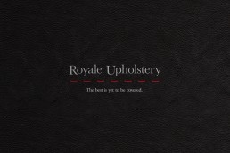 Royale Upholstery Logo Design