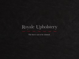 Royale Upholstery Logo Design