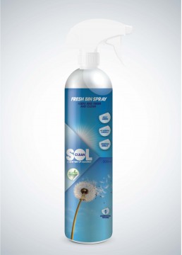 SolClean Packaging Design Fresh Bin Spray