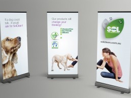 SolClean Pull Up Banners Dog Show